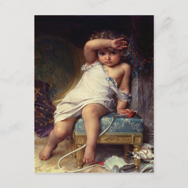 Cartão Postal Cartão-postal com pintura Emile Munier (Frente)