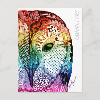 Cartão Postal Cartão-postal com Samuelj Design