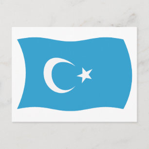 Cartão Postal Cartão-postal com Sinalizador Uigure Xinjianj