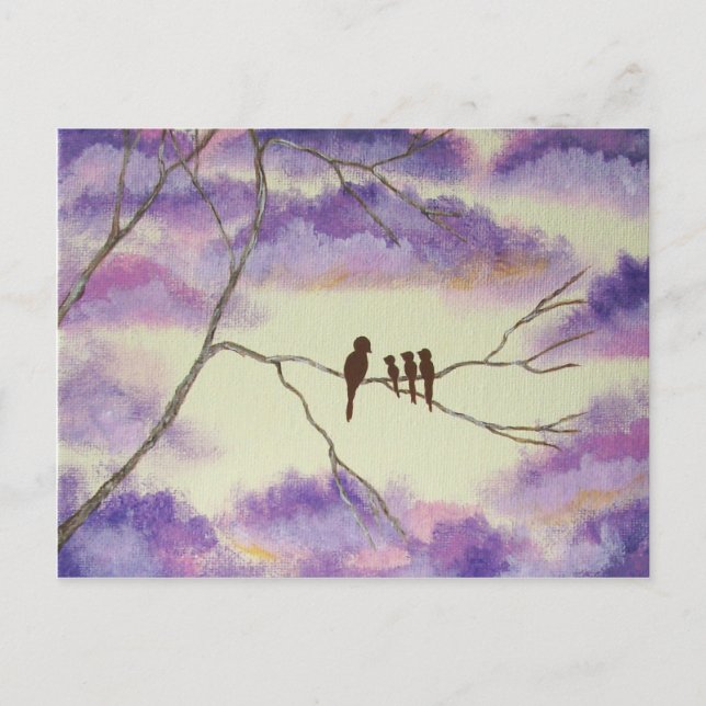 Cartão Postal Cartão-postal com título: Uma carta de abençoação  (Frente)