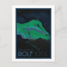 Cartão Postal Cartão-postal com Viagem espacial - Wolf 1061c