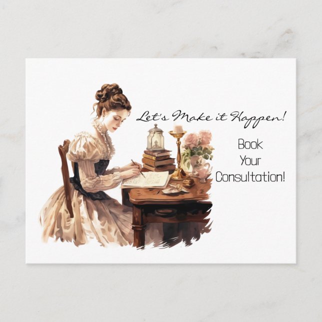 Cartão Postal Cartão-postal comercial para publicidade na empres (Frente)