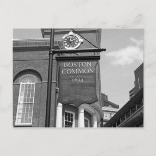 Cartão Postal Cartão-postal comum de Boston