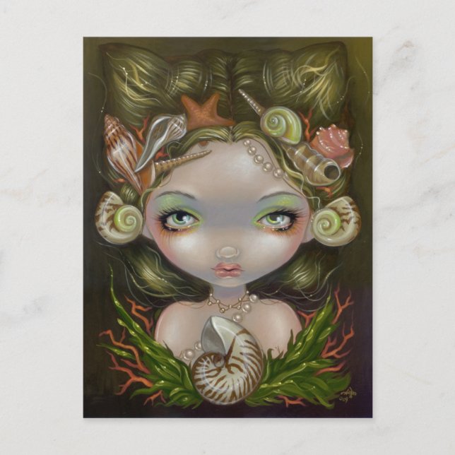 Cartão Postal Cartão-postal "Coroa de Conchas" (Frente)