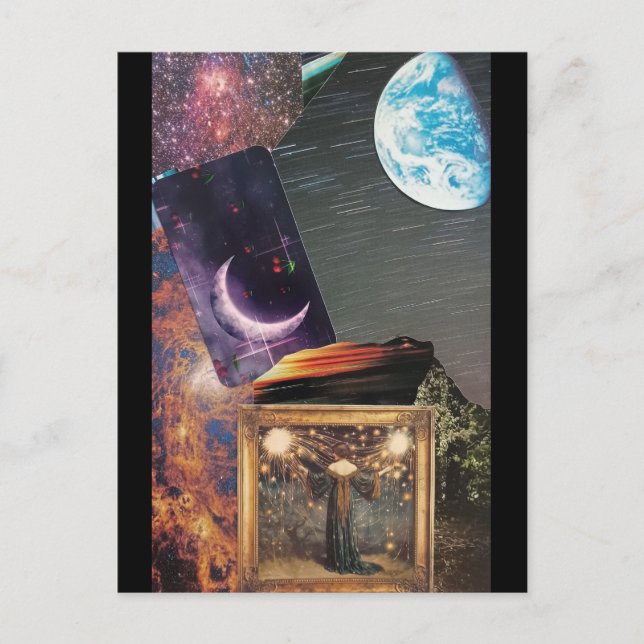 Cartão Postal Cartão-postal "Cosmos" (Frente)