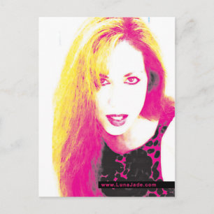 Cartão Postal Cartão-postal CYMK Luna