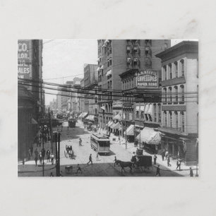 Cartão Postal Cartão-postal da 4th St St. Louis Missouri 1903