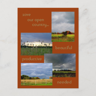 Cartão Postal Cartão-postal da America's Farmlands 2
