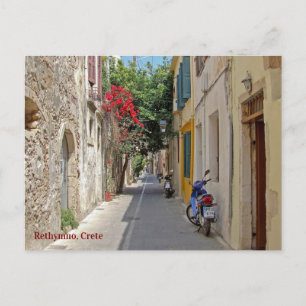 Cartão Postal Cartão-postal da antiga cidade de Creta
