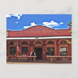 Cartão Postal Cartão-postal da Arizona Saloon Tombstone do Big N