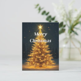 Cartão Postal Cartão-postal da árvore de Natal