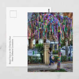 Cartão Postal Cartão-postal da Árvore do Armário Mardi