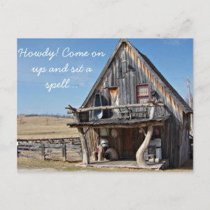 Cartão Postal Cartão-postal da Baker Creek Seed Store e Pioneer 