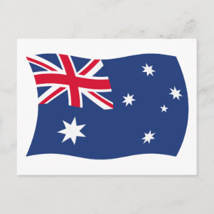 Cartão Postal Cartão-postal da Bandeira da Austrália