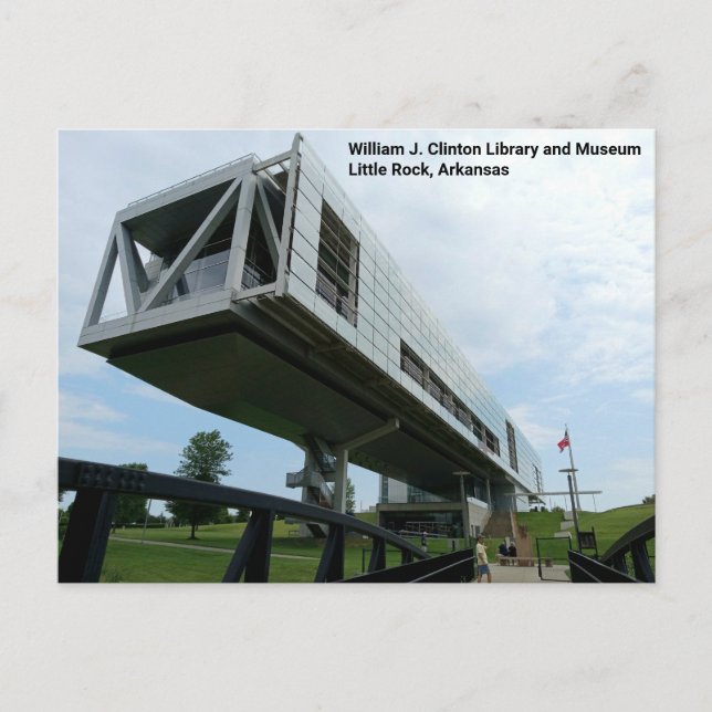 Cartão Postal Cartão-postal da Biblioteca Presidencial e Museu C (Frente)