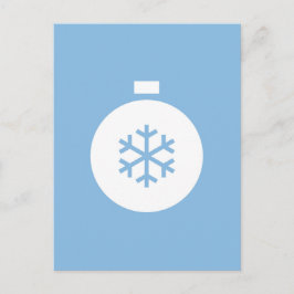 Cartão Postal Cartão-postal da Bola de Natal Bonita