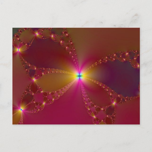 Cartão Postal Cartão-postal da Borboleta Jewel (Frente)