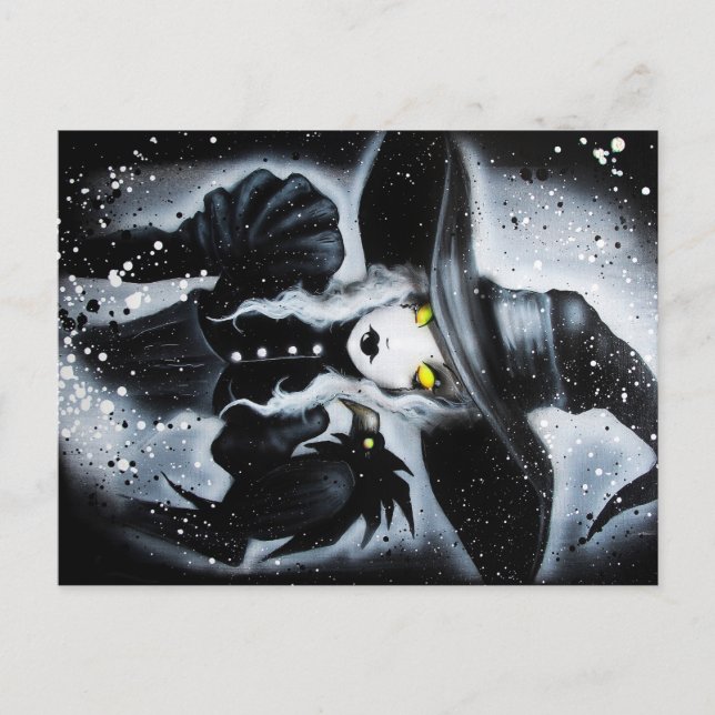 Cartão Postal Cartão-postal da Bruxa Branca (Frente)