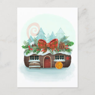 Cartão Postal Cartão-postal da Casa de Registro Yule