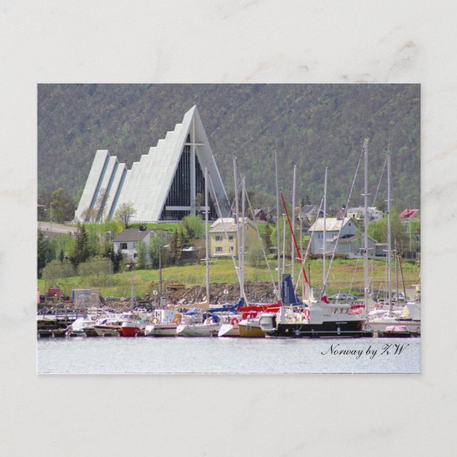 Cartão Postal Cartão-postal da Catedral de Gelo (Frente)