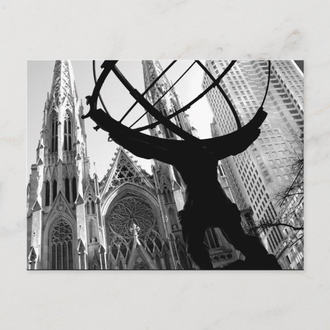 Cartão Postal Cartão-postal da Catedral de Patrick (Frente)