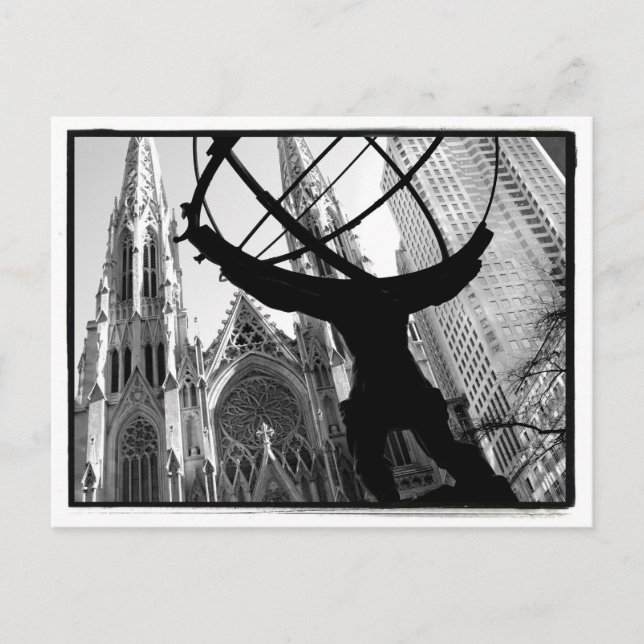 Cartão Postal Cartão-postal da Catedral de Patrick (Frente)