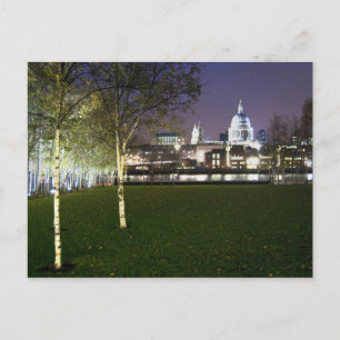 Cartão Postal Cartão-postal da Catedral de Paul da rua