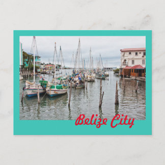 Cartão Postal Cartão-postal da cidade de Belize