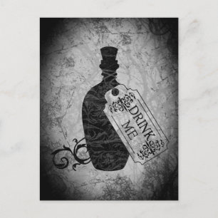 Cartão Postal Cartão-postal da Cinza da garrafa