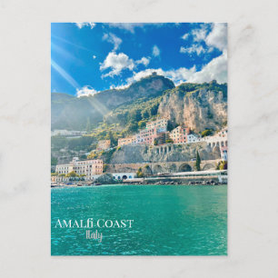 Cartão Postal Cartão-postal da Costa Amalfi