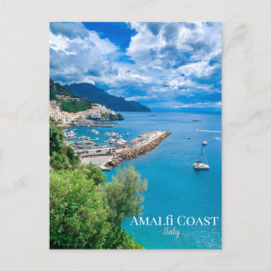Cartão Postal Cartão-postal da Costa Amalfi