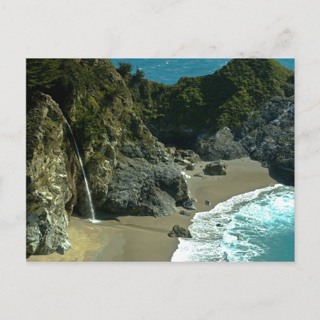 Cartão Postal Cartão-postal da Costa da Califórnia (Frente)