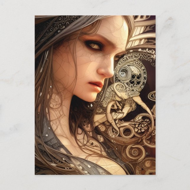 Cartão Postal Cartão-postal da Deusa (Frente)