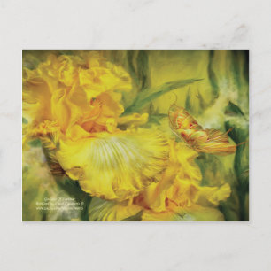Cartão Postal Cartão-postal da Deusa de Arte de Verão