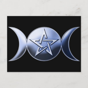 Cartão Postal Cartão-postal da Deusa Lunar