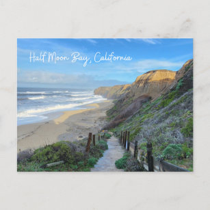 Cartão Postal Cartão-postal da Dreamy Half Moon Bay California