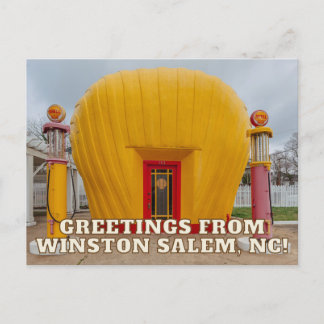 Cartão Postal Cartão-postal da Estação Clam Shell Antiga