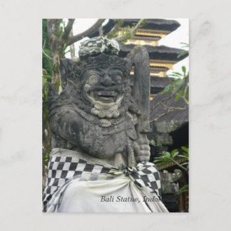Cartão Postal Cartão-postal da Estátua Bali