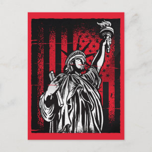 Cartão Postal Cartão-postal da Estátua da Liberdade