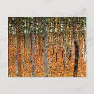 Cartão Postal Cartão-postal da Floresta Beech por Gustav Klimt 
