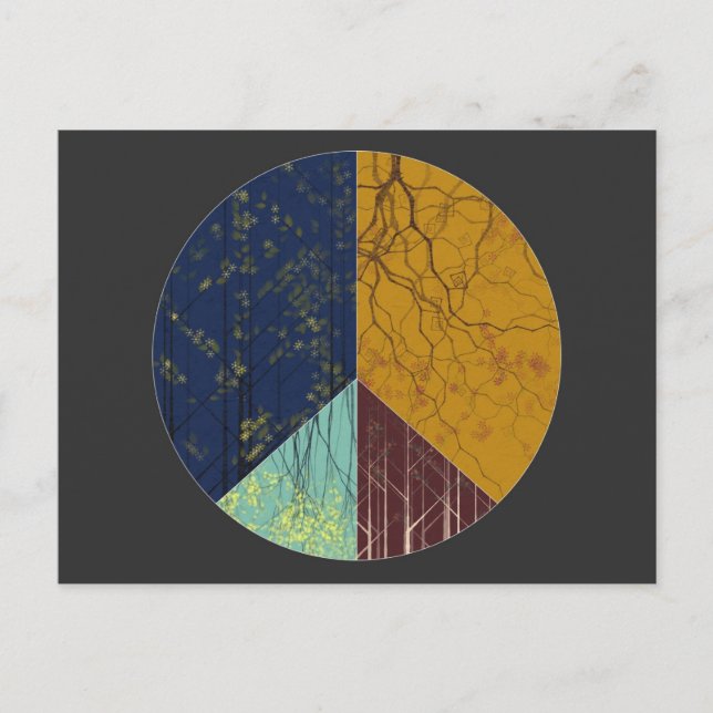 Cartão Postal Cartão-postal da Floresta de Paz (Frente)