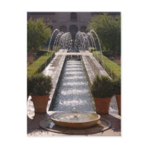 Cartão-postal da fonte Alhambra