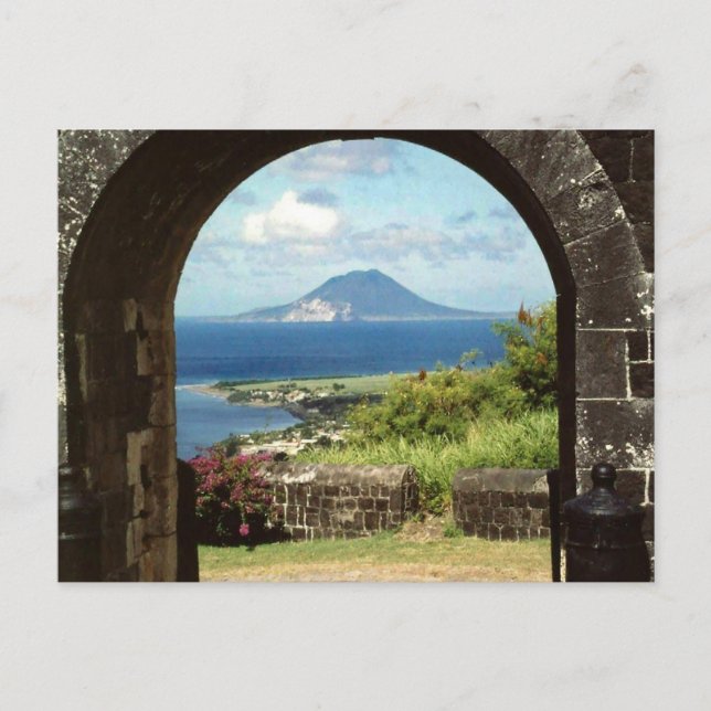 Cartão Postal Cartão-postal da Fortaleza Brimstone Hill (Frente)