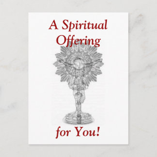 Cartão Postal Cartão-postal da Hora Santa