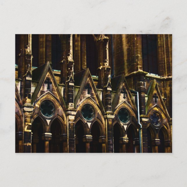 Cartão Postal Cartão-postal da Igreja Medieval (Frente)