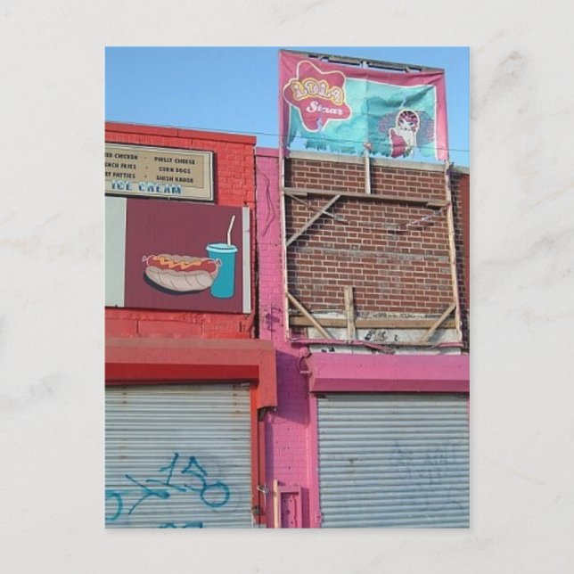 Cartão Postal Cartão-postal da Ilha Coney (Frente)