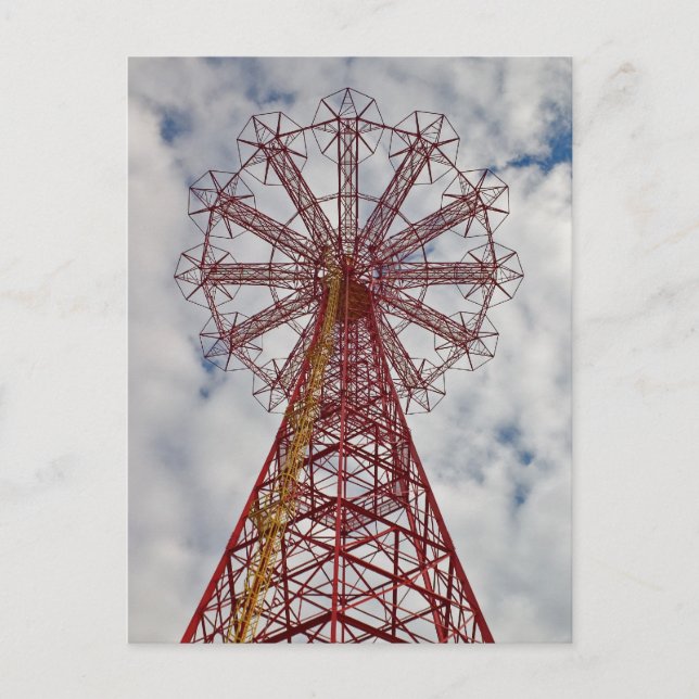 Cartão Postal Cartão-postal da Ilha Coney (Frente)