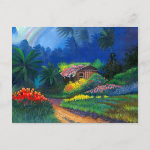 Cartão Postal Cartão-postal da ilha pintada