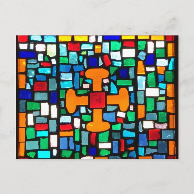 Cartão Postal Cartão-postal da janela Canterbury (Frente)