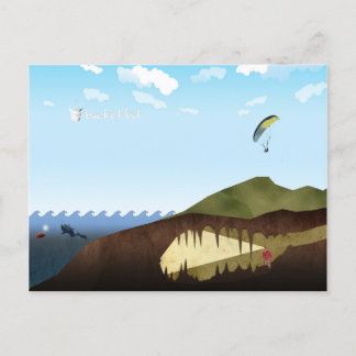 Cartão Postal Cartão-postal da lista de baldes